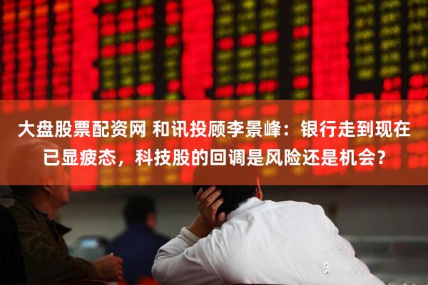大盘股票配资网 和讯投顾李景峰：银行走到现在已显疲态，科技股的回调是风险还是机会？